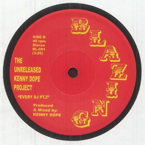 KENNY DOPE Every DJ Pt 1 &amp; 2 : The Unreleased Kenny Dope Project (limited 7") Kay Dee US