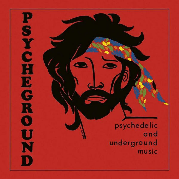 The PSYCHEGROUND GROUP Psychedelic &amp; Underground Music BTF Italy Format: clear red vinyl LP