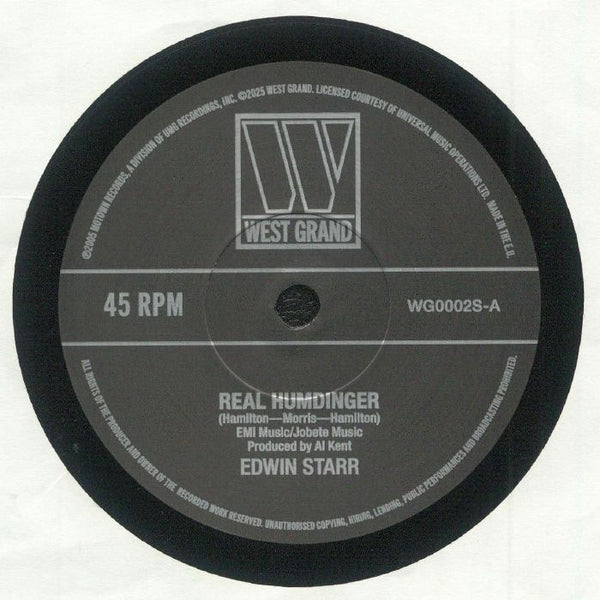 Edwin STARR Real Humdinger West Grand Format: 7"