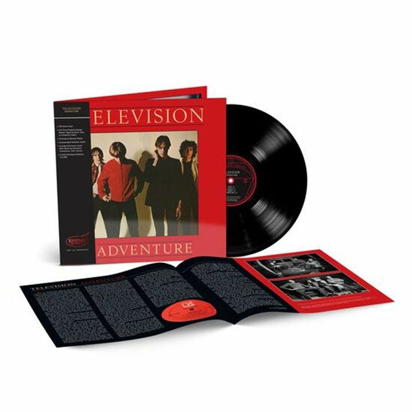 TELEVISION Adventure (Elektra 75 Edition) Rhino High Fidelity US Format: *limited numbered gatefold 180 gram vinyl LP + booklet with obi-strip (indie exclusive)