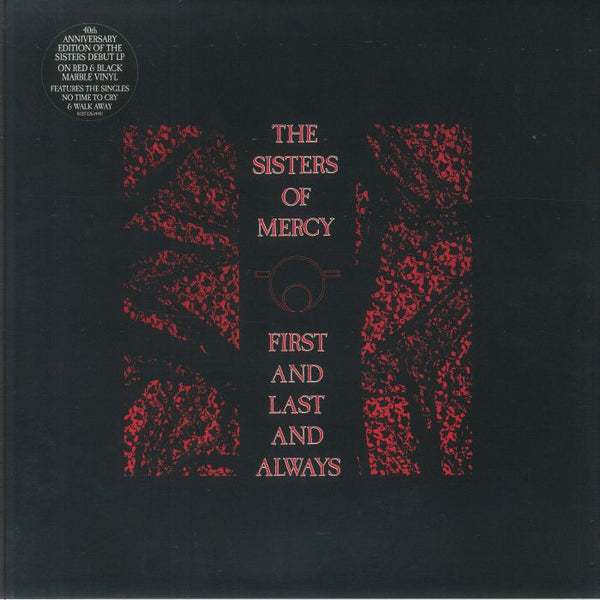The SISTERS OF MERCY First &amp; Last & Always (Elektra 75 Edition) Elektra Format: gatefold red &amp; black marbled vinyl LP (indie exclusive)