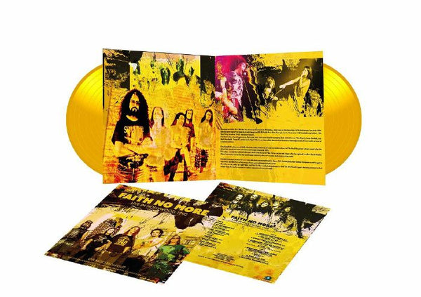 FAITH NO MORE Live In Hollywood 1990  gatefold 180 gram yellow vinyl 2xLP