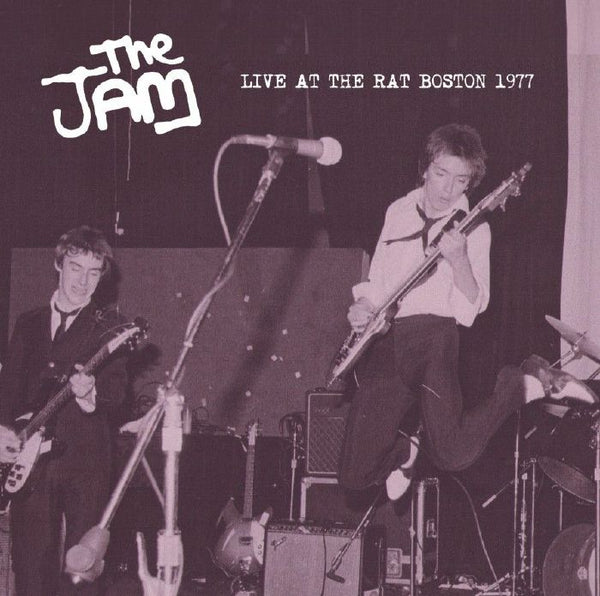 The JAM Live At The Rat Boston 1977 (clear vinyl LP limited to 300 copies)