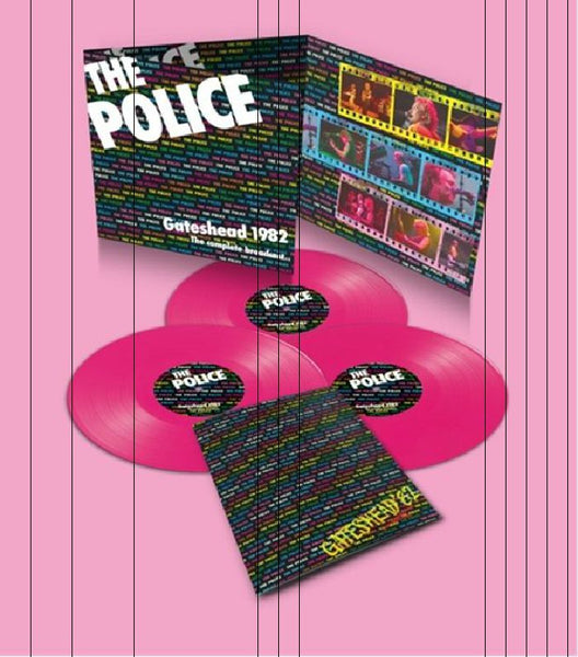 The POLICE Gateshead 1982: The Complete Broadcast (trifold pink vinyl 3xLP limited to 250 copies) FM Concert Broadcasts