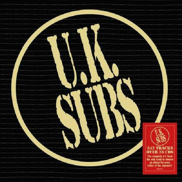 UK SUBS The A-Z Of The UK Subs Edsel Format: 26xCD box set