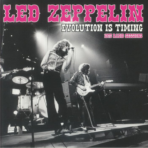 LED ZEPPELIN Evolution Is Timing: 1975 Radio Sessions Dear Boss Format: peach marbled vinyl 2xLP limited to 300 copies