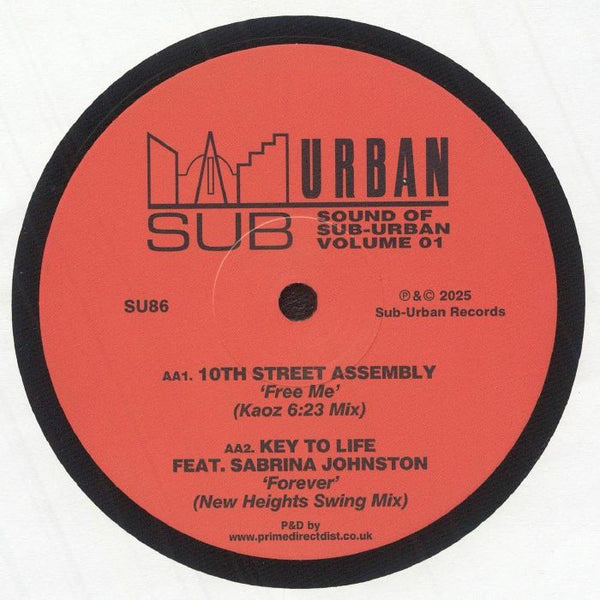 NEXT PHASE / HELEN BRUNER / TERRY JONES / DEEP ZONE / 10TH STREET ASSEMBLY / KEY TO LIFE The Sound Of Sub Urban Vol 1 (12") Suburban US