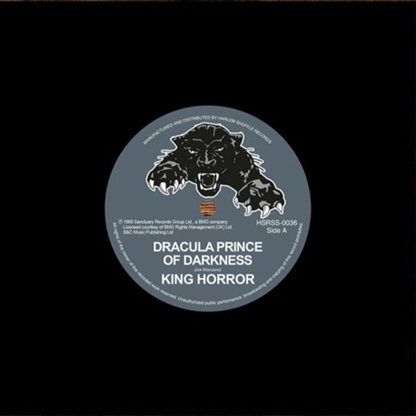 KING HORROR Dracula Prince Of Darkness Harlem Shuffle Format: 7"