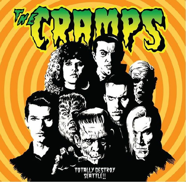 The CRAMPS Totally Destroy Seattle!! Explosive Eardrums Italy Format: LP
