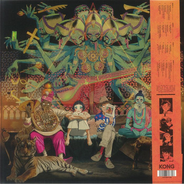 GORILLAZ The Mountain (gatefold yellow vinyl 2xLP + insert with obi strip (indie exclusive)) Kong