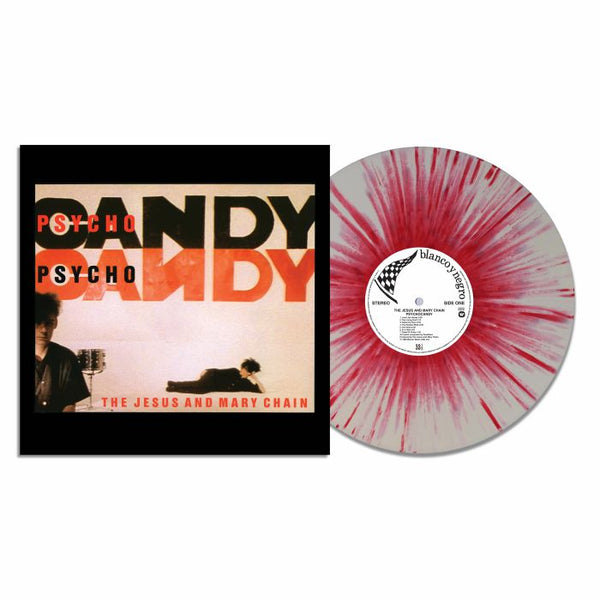 The JESUS & MARY CHAIN Psychocandy (half speed remastered) (National Album Day 2025) (white &amp; red splattered vinyl LP)