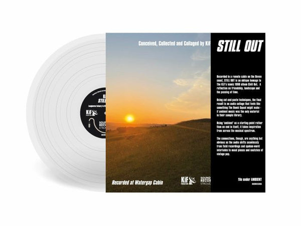 KIF Still Out Sound Format: 180 gram clear vinyl LP with obi-strip limited to 300 copies