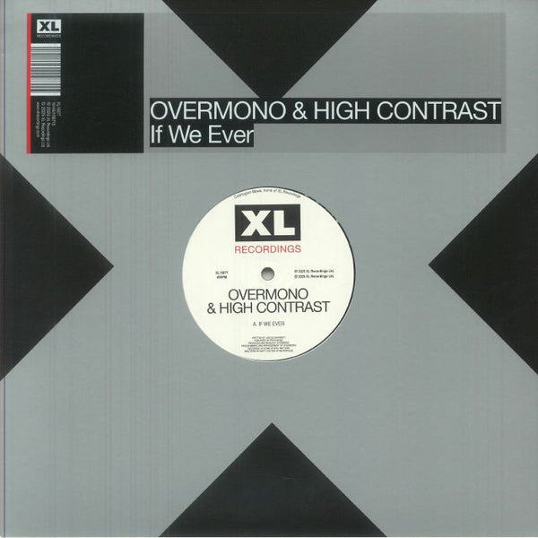 OVERMONO / HIGH CONTRAST If We Ever (1-sided digitally printed 12" (indie exclusive)) XL