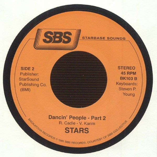 STARS Dancin' People (7") Backatcha