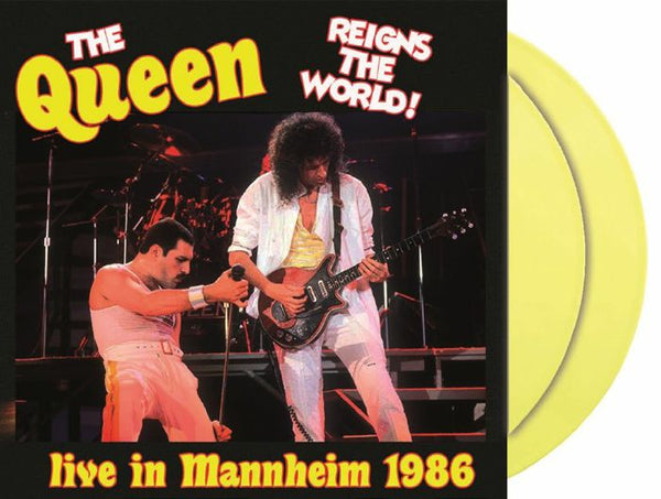QUEEN Reigns The World: Live In Mannheim 1986 Dear Boss Format: yellow vinyl 2xLP limited to 300 copies
