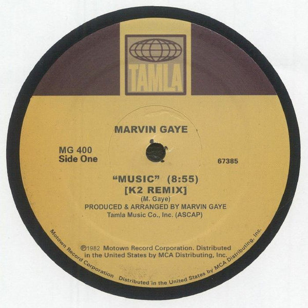 Marvin GAYE Music (K2 remix) (1-sided 12") Tamla US