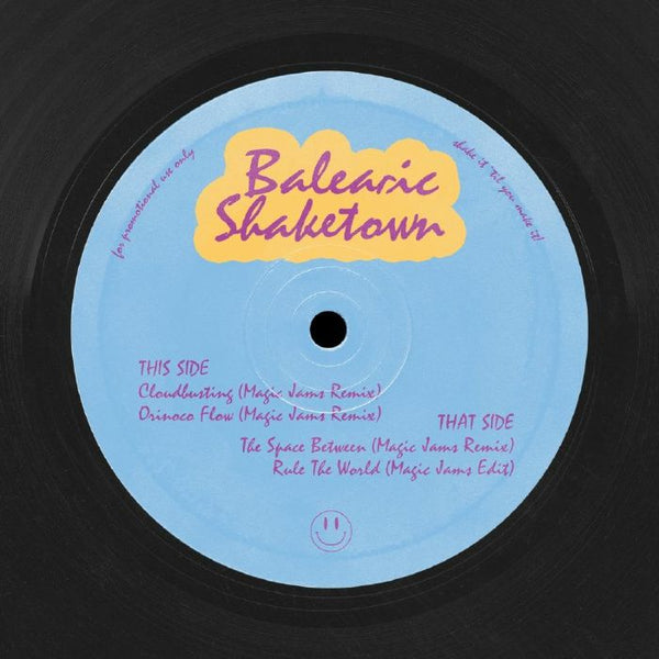 MAGIC JAMS / VARIOUS Balearic Shaketown: Remixes &amp; Edits By Magic Jams (12")