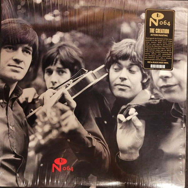 The CREATION Action Painting (reissue) (red &amp; black haze vinyl 2xLP + booklet) Numero Group US