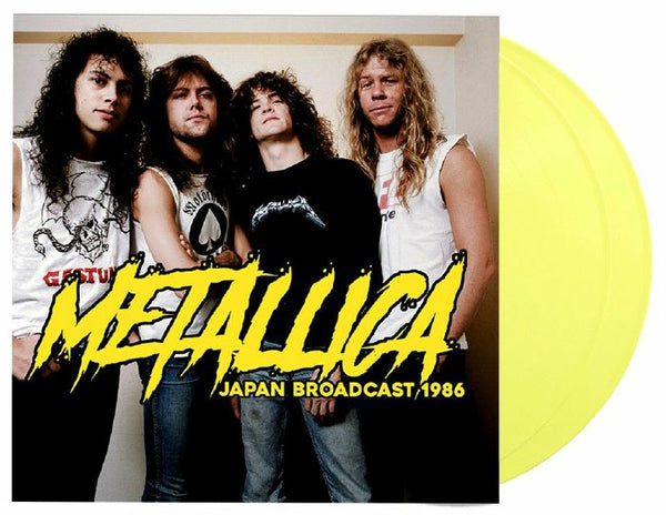 METALLICA Japan Broadcast 1986 Mind Control Format: yellow vinyl 2xLP