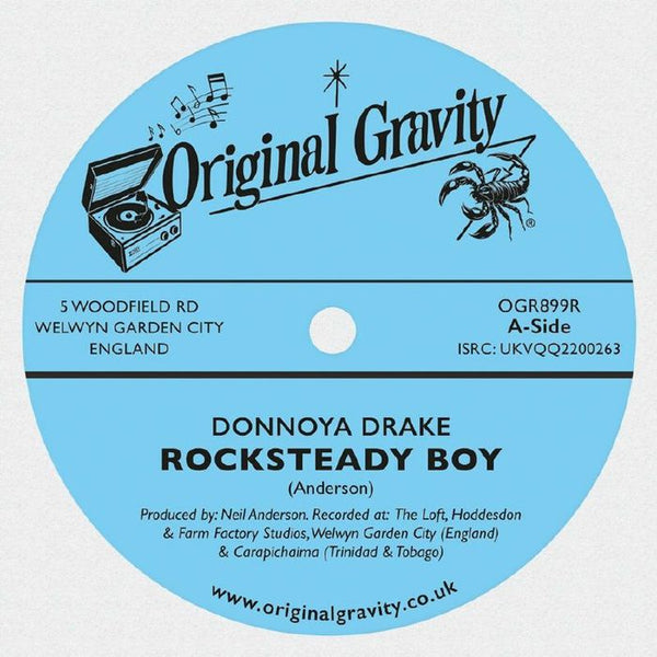 Donnoya DRAKE Rocksteady Boy (reissue) Original Gravity Format: 7" limited to 300 copies