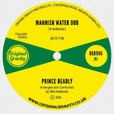 The REGULATORS Mannish Water (7" limited to 300 copies) Original Gravity