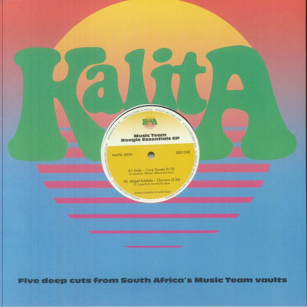 LINDA / ABIGAIL KUBHEKA / JAPPIE LEBONA / NORMA T Music Team Boogie Essentials EP (12") Kalita