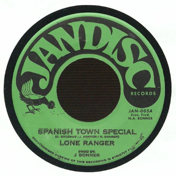 LONE RANGER / BLACK EMERALDS Spanish Town (7") Jandisc US