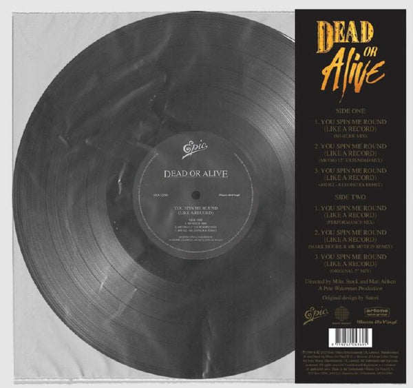 DEAD OR ALIVE You Spin Me Round Like A Record Music On Vinyl Format: audiophile vinyl 12"