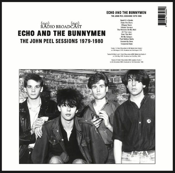 ECHO & THE BUNNYMEN The John Peel Sessions 1979-1980 Radio Broadcast Format: LP