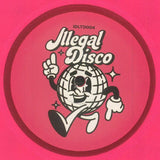 MONSIEUR VAN PRATT / ROB CASTILLO Illegal Disco Limited 004 (limited fluorescent pink vinyl 12") Illegal Disco