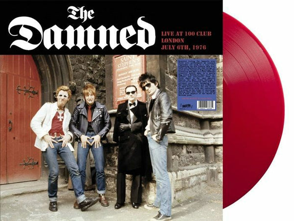 DAMNED Live At The 100 Club London July 6th 1976 Radiation Reissues Italy Format: red vinyl LP