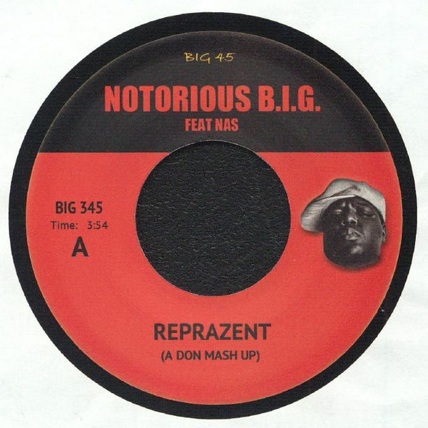 NOTORIOUS BIG feat NAS / MF DOOM Reprazent (7" limited to 300) Big 45 US