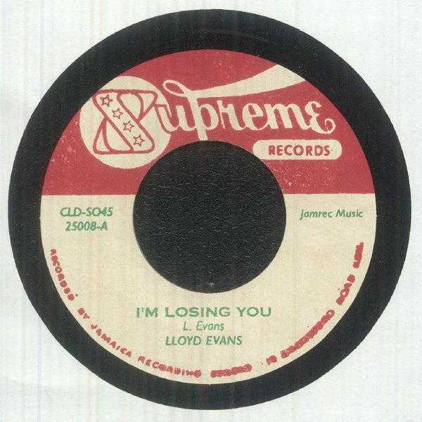 Lloyd EVANS / A TOMLINSON I'm Losing You (7") Studio 1 Jamaica