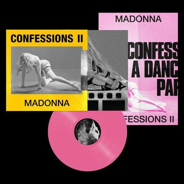 MADONNA Confessions II (UK only exclusive with alternative artwork) (limited pink vinyl LP (indie exclusive)&nbsp;