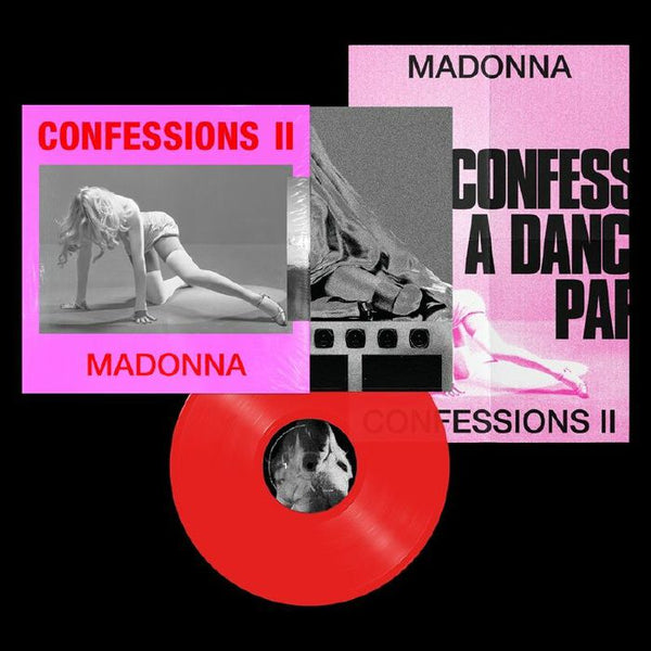 MADONNA Confessions II (translucent red vinyl LP + poster