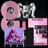 MADONNA Confessions II (gatefold translucent pink vinyl 2xLP + coat check tag