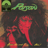 POISON Open Up &amp; Say Ahh! (neon green vinyl LP) Capitol US