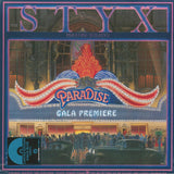 STYX Paradise Theater (gatefold aqua blue vinyl LP) Capitol US