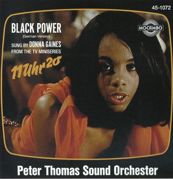 PETER THOMAS SOUND ORCHESTER Black Power (German Version) (7") Mocambo