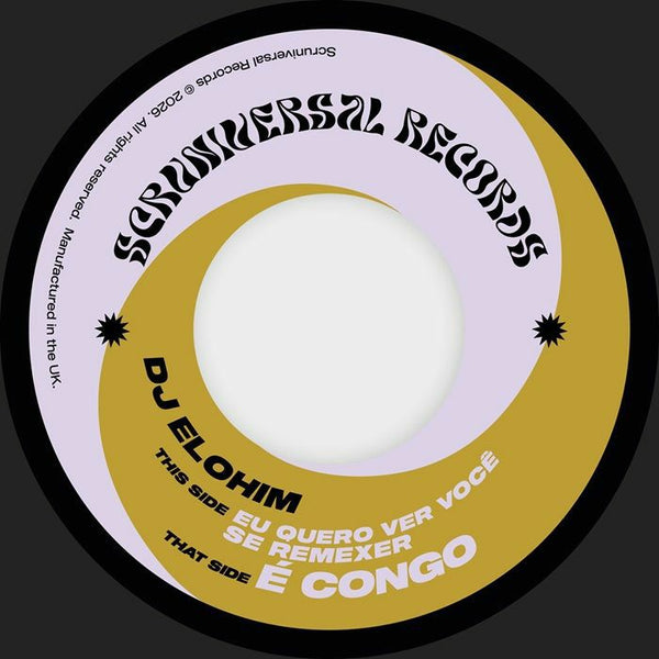 DJ ELOHIM Bateria Recarregada Edits (7") Scruniversal