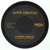 LOVE GROCER Forty Days (7") Partial