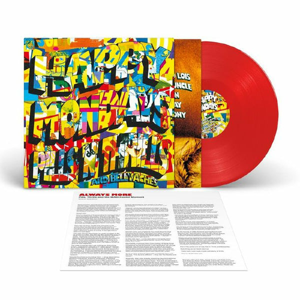 HAPPY MONDAYS Pills 'n' Thrills & Bellyaches (reissue) (limited translucent red vinyl LP + insert)