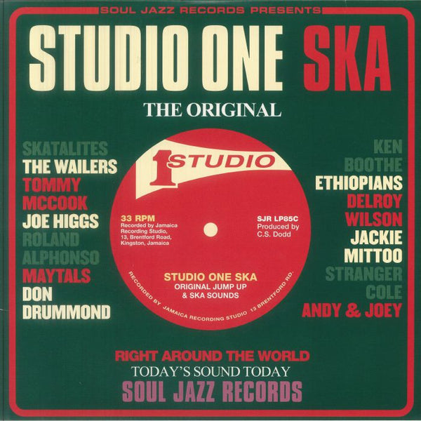 VARIOUS / SOUL JAZZ Studio One Ska (reissue) (limited red vinyl 2xLP + MP3 download code) Soul Jazz