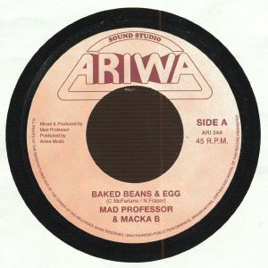MACKA B / MAD PROFESSOR Baked Beans &amp; Egg (7") Ariwa Sounds