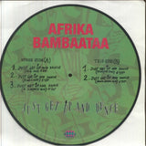 AFRIKA BAMBAATAA Just Get Up &amp; Dance (12" picture disc) Expanded Music Italy