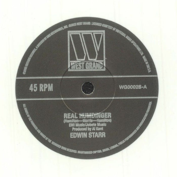 Edwin STARR Real Humdinger (white vinyl 7" limited to 300 copies) West Grand