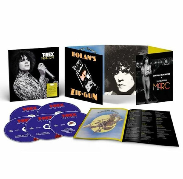 T REX 1974-1977 (5xCD + booklet) Edsel