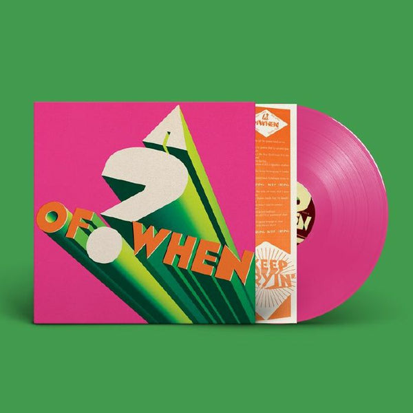 PANDA BEAR / SONIC BOOM A? Of When (limited pink bio vinyl LP + MP3 download code in embossed sleeve) Domino
