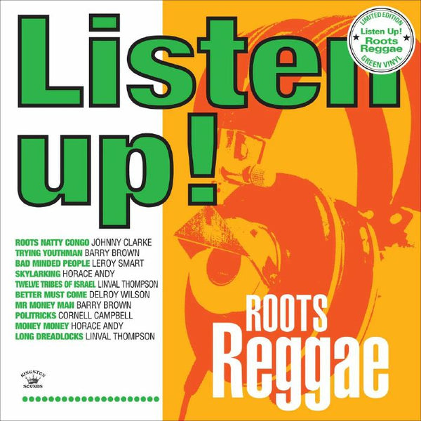 VARIOUS Listen Up! Roots Reggae (limited green vinyl LP) Kingston Sounds