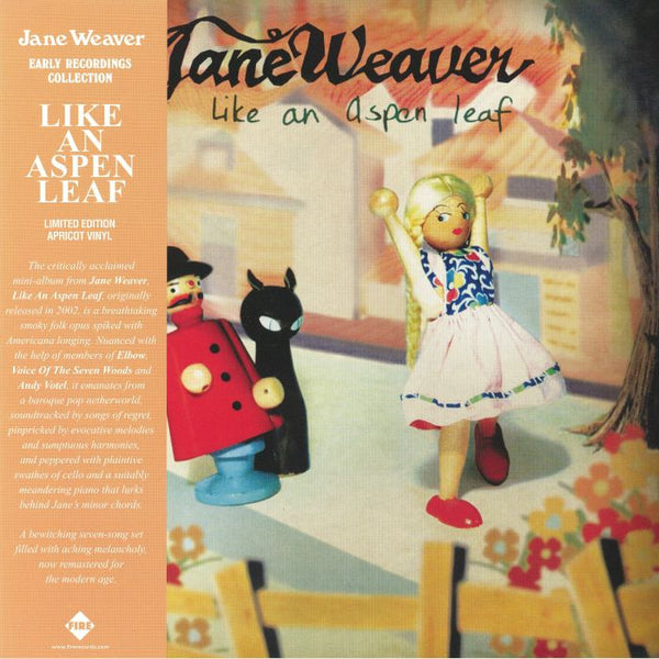 Jane WEAVER Like An Aspen Leaf (reissue) (limited apricot vinyl LP with obi-strip) Fire